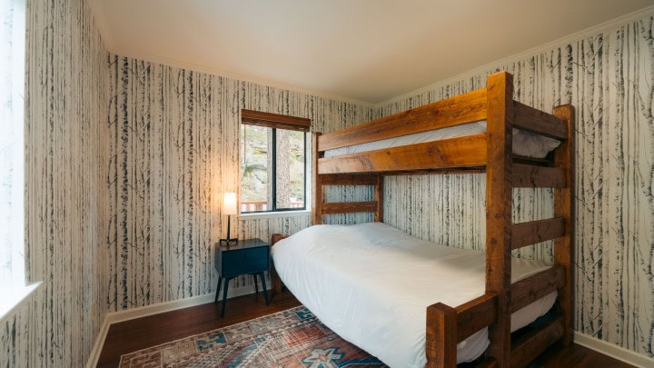 bedroom with bunk bed