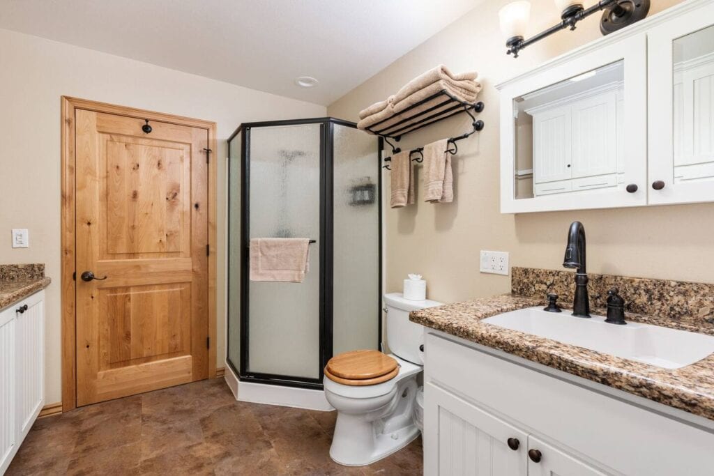 bathroom with shower