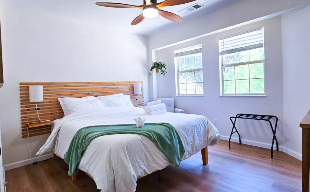 queen bed