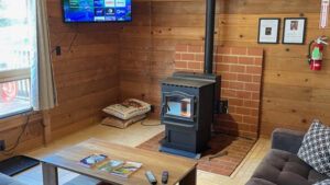 pellet stove