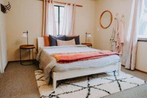 queen bed