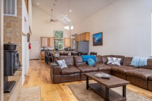 living room with couch