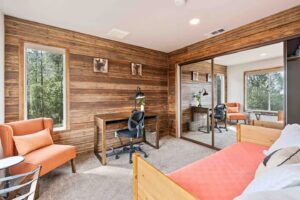 office with twin bed
